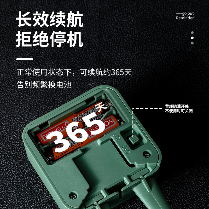The popular smart sensor exit reminder device is loud and can prevent loss. It is a key-carrying mobile phone and a practical gift for the elderly at home Application Scenario