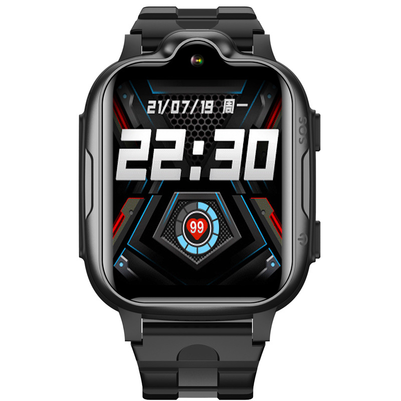 2024 Cross-border New 4G children's smartwatch, all-network compatible GPS anti-loss phone bracelet for children, kids and students Item Picture