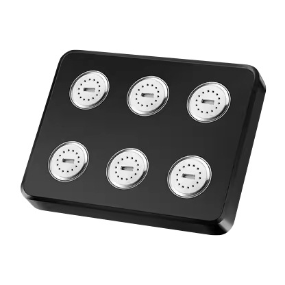 Shower pressurized showerhead, large showerhead, top spray pressurized single-head rain shower, household showerhead, bath and shower set Item Picture