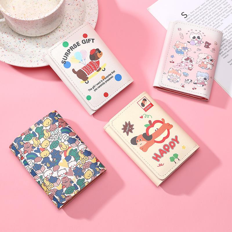 New short ins mini wallet from Ailun, anti-demagnetization for women, high appearance level for girls, cute coin purse, card case and wallet full figure