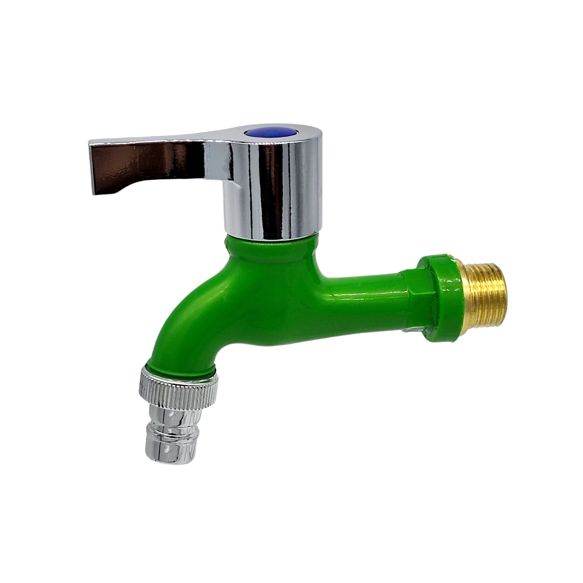 Wholesale plastic PPR faucets, plastic wire faucets, colored faucets for washing machines, mops, sinks, and quick-boiling faucets Item Picture