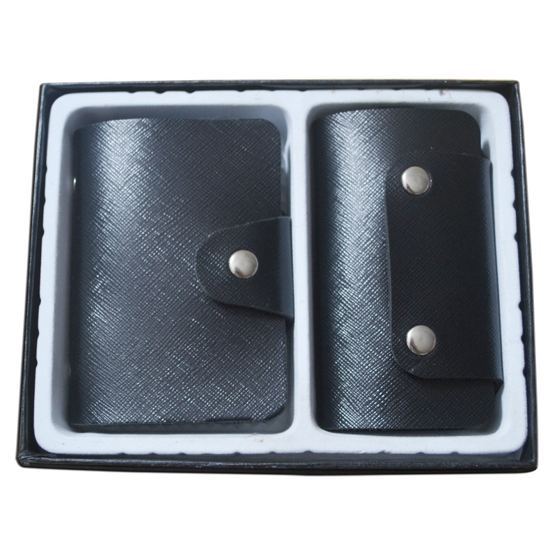 Hot-selling exquisite gift box sets, bank and company card cases, key cases, wholesale available with logo printing Application Scenario