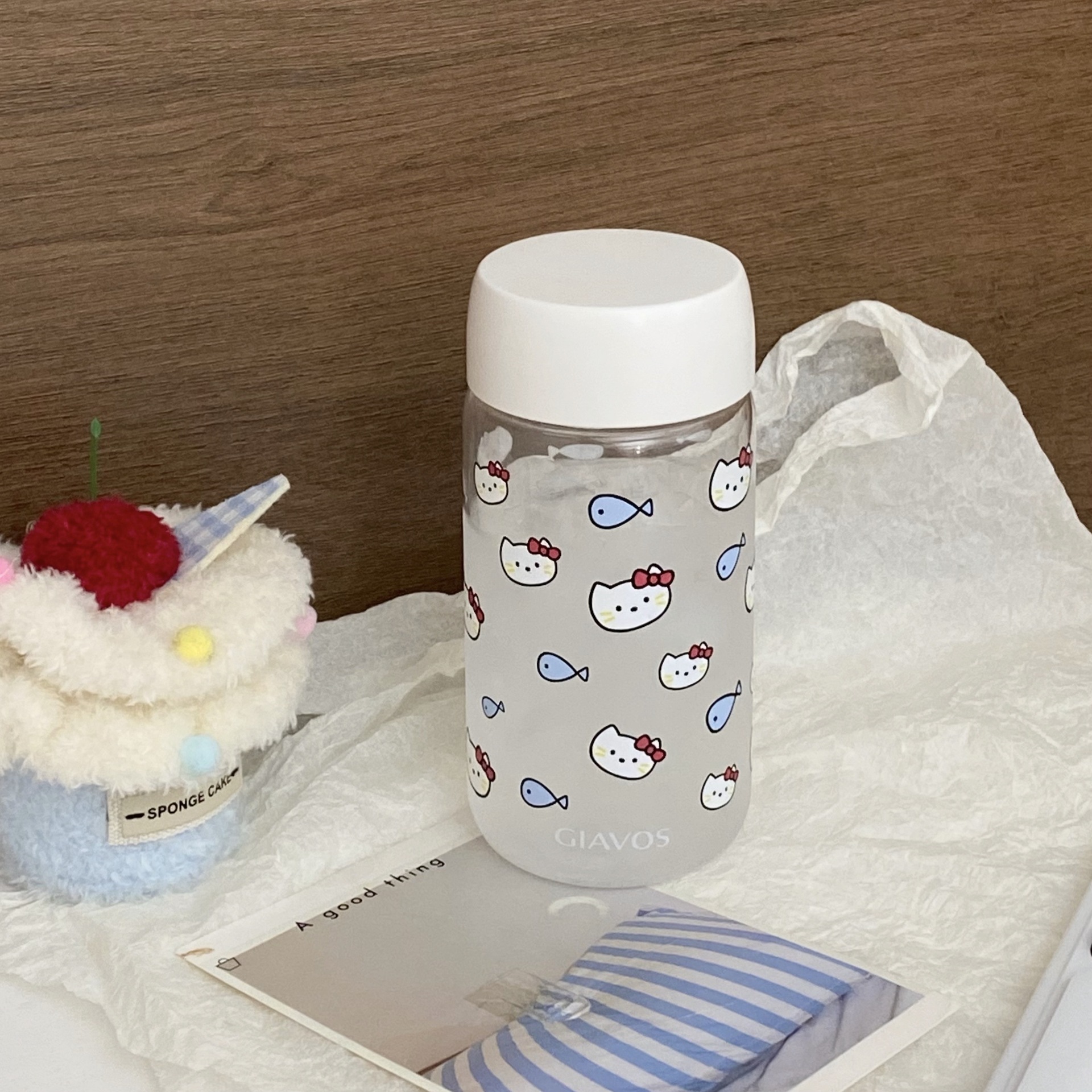tritan cup, high-temperature resistant, portable plastic cup with high appearance level, small and portable transparent cup for students, coffee cup full figure