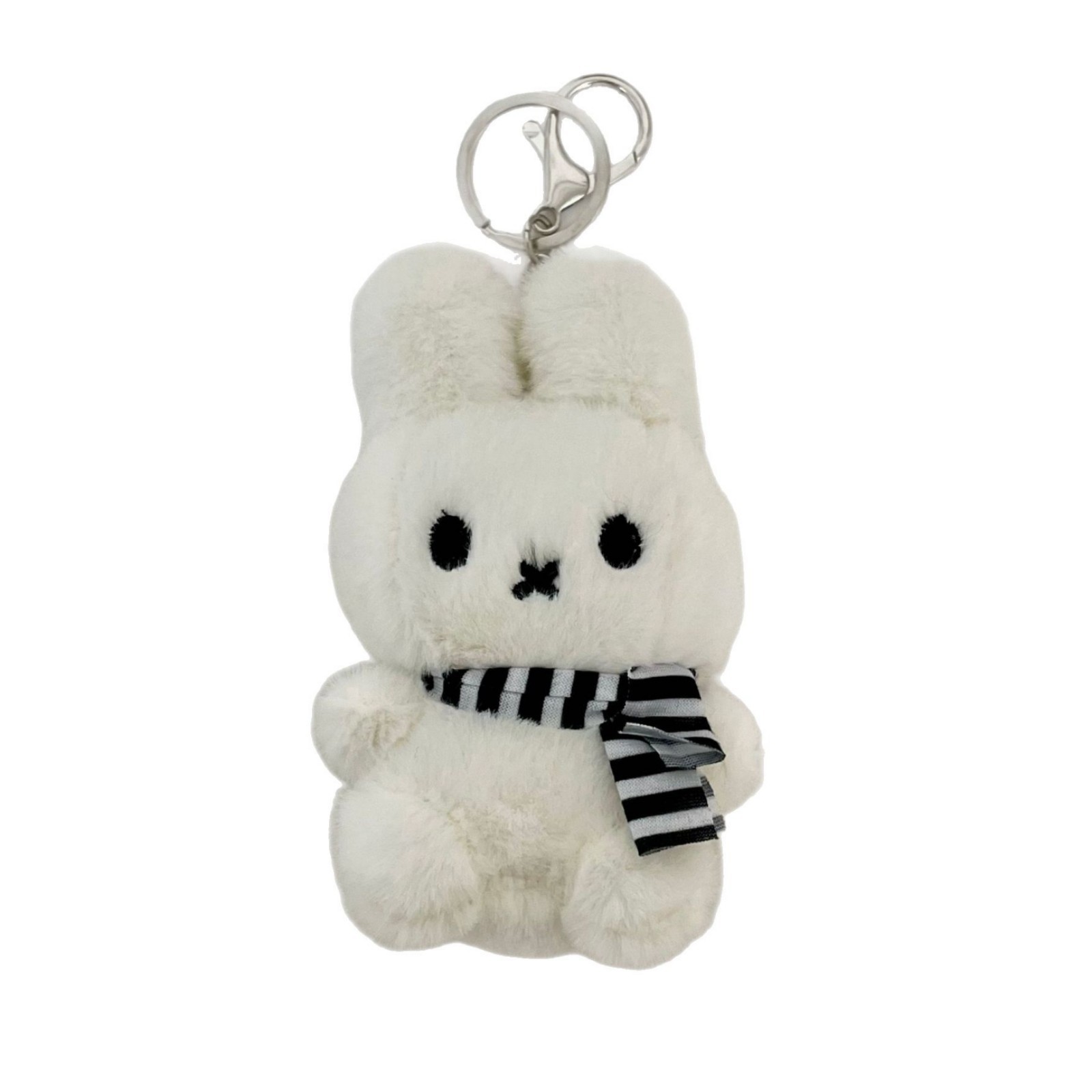 Cute Miffy Rabbit plush pendant, cartoon mini doll, figurine, schoolbag, bag, hanging decoration, keychain, couple gift Item Picture