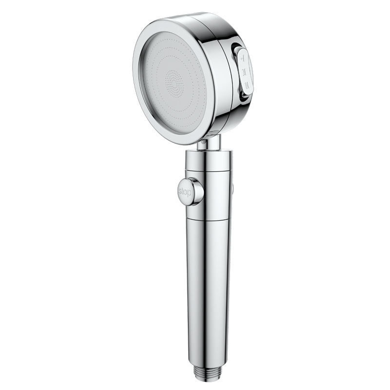 Jingteng Japanese water-stop showerhead, three-speed adjustable pressure-increasing water-saving showerhead, detachable anti-clogging shower, handheld showerhead Item Picture