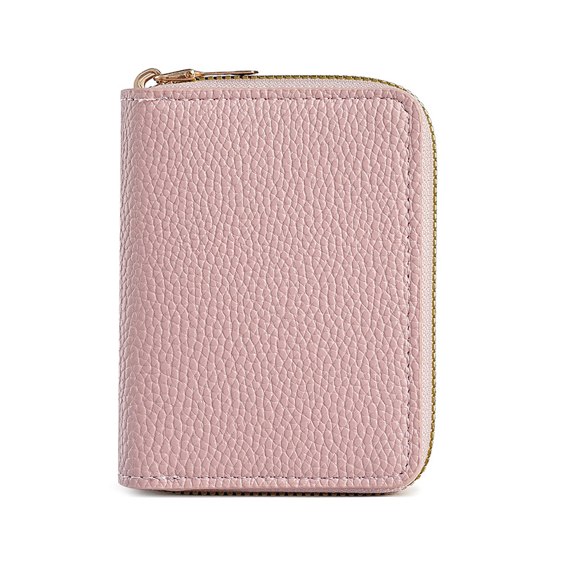 In 2025, the multi-functional card case factory wholesals new organ card cases, double-zipper women's wallets, and large-capacity card holders Item Picture
