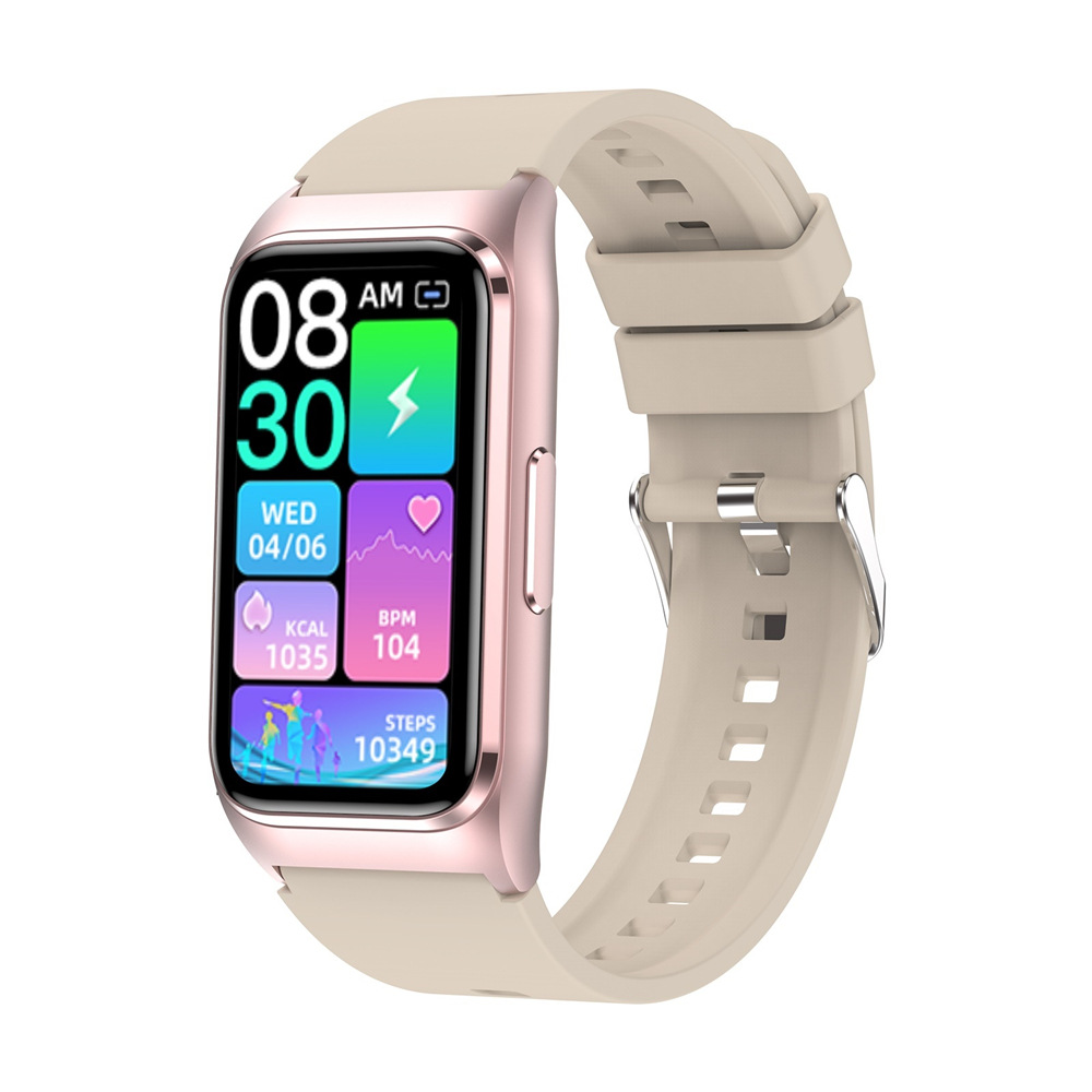 The new cross-border TK75 smartwatch for blood pressure and blood sugar detection, heart rate monitoring, remote care and outdoor sports wristband Item Picture