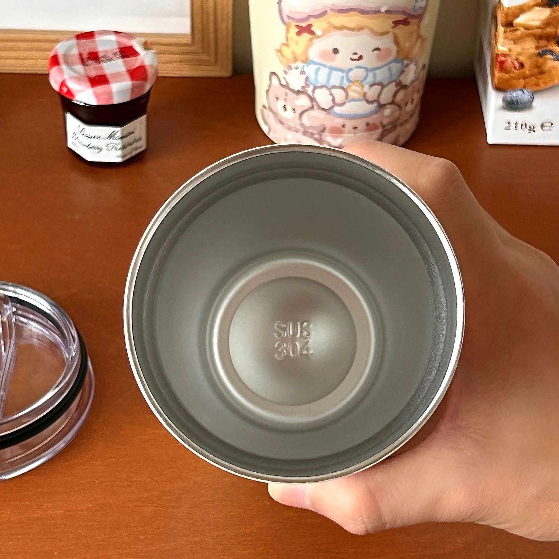 Original ~ High appearance level insulated cup, new women's water cup, large capacity 304 stainless steel coffee cup, portable cup Application Scenario
