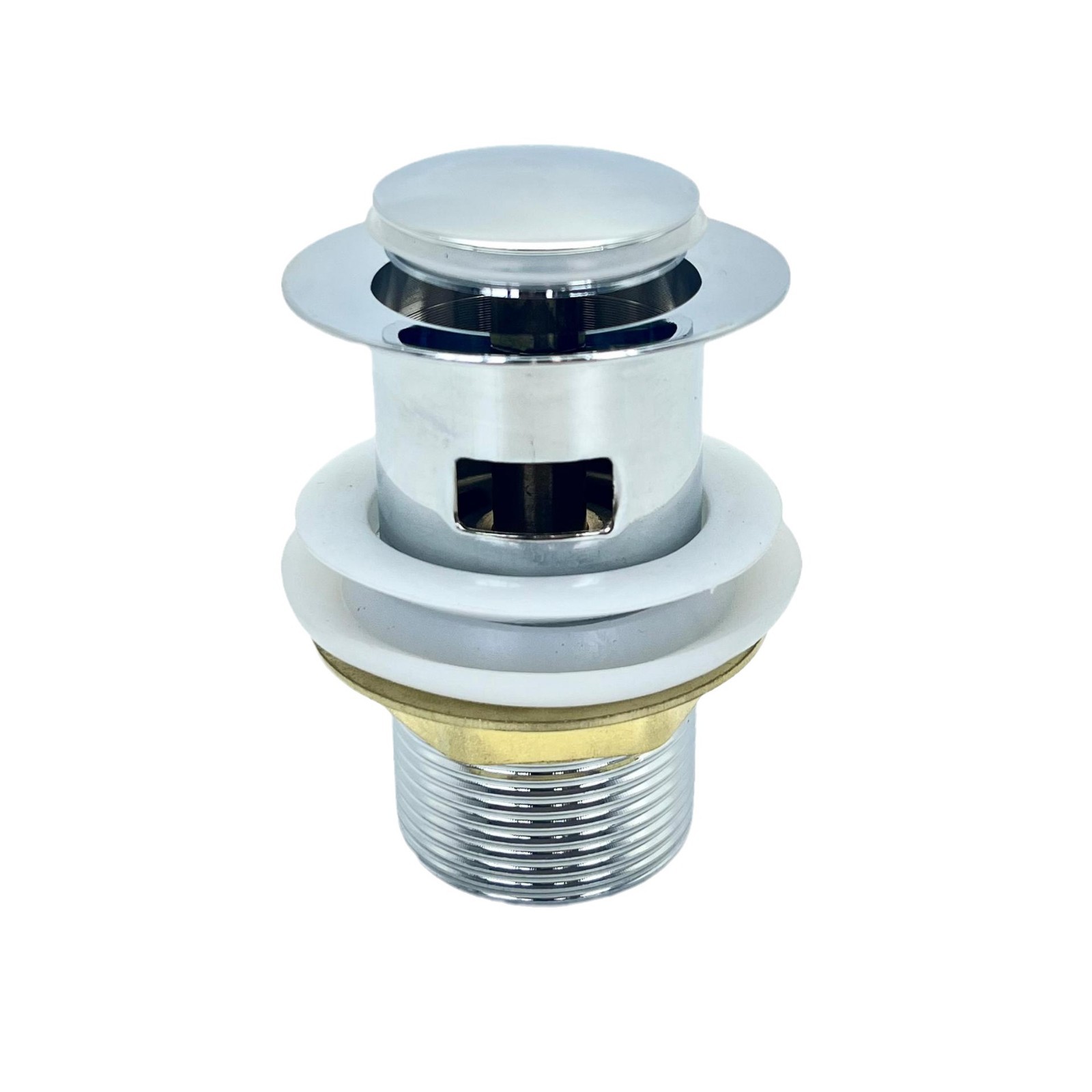 Factory direct sales of European-style washbasin drain, zinc alloy drain, washbasin press and bounce, stainless steel drain Item Picture