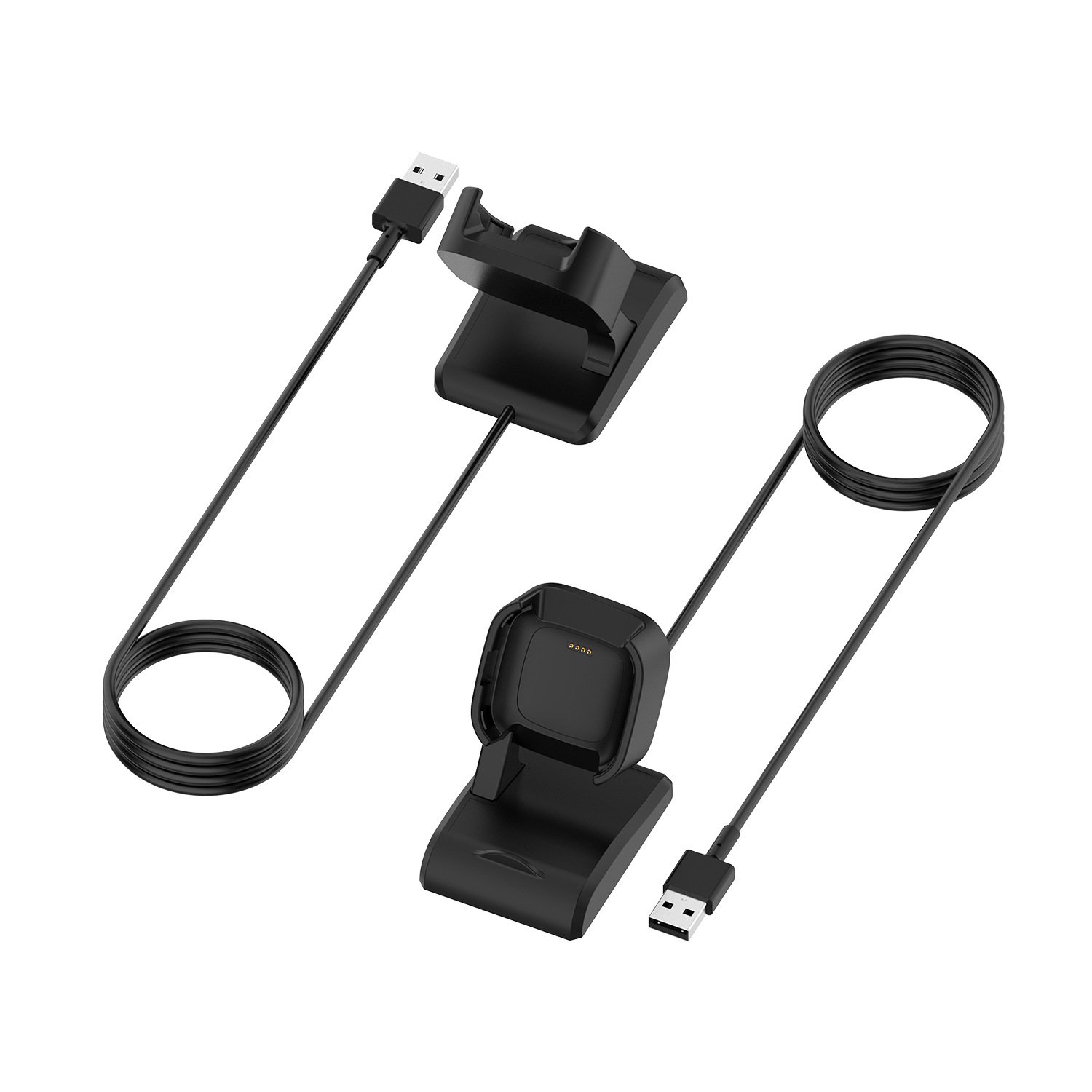 Compatible with the official Fitbit versa2 charger versa lite/versa desktop charger data cable Item Picture