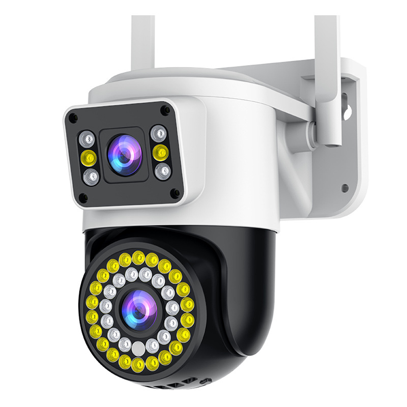 A best-selling surveillance camera with 360 night vision, wireless wifi, dual-eye dual-screen, outdoor 4g waterproof dome, and high definition Item Picture