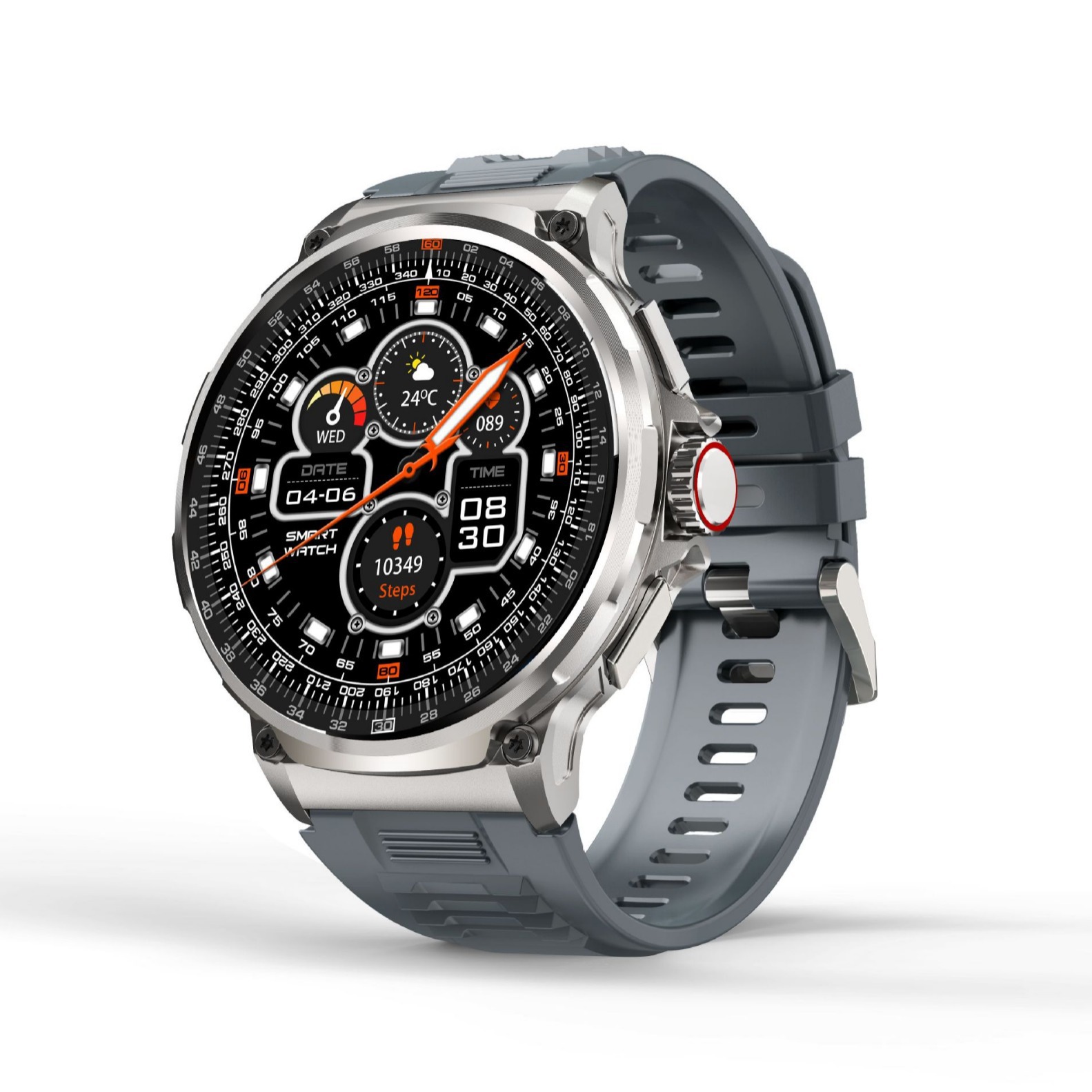 Cross-border V69 smartwatch, 1.85-inch Bluetooth call large screen, heart rate, blood oxygen, sports, waterproof smartwatch Item Picture