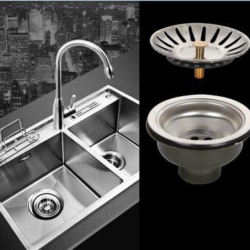 Wholesale from the original manufacturer of stainless steel stoppers for kitchen sinks, old-fashioned downspouts, funnel filters, and stoppers for sink basins details Picture