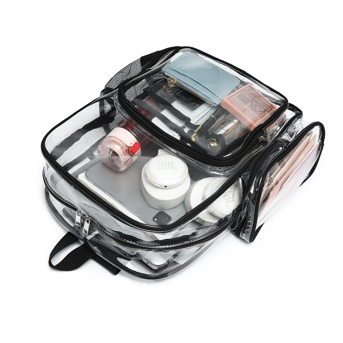 In-stock Amazon bestseller transparent backpack, pvc schoolbag, large-capacity student schoolbag Application Scenario
