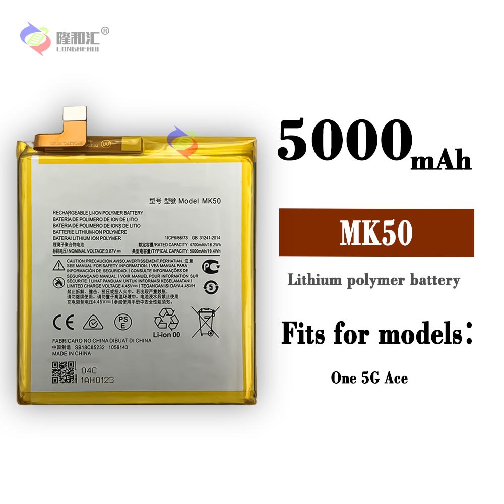 Rechargeable batteries suitable for MOTOROLA One 5G Ace/XT2113/Moto G 5G MK50 mobile phones in stock
