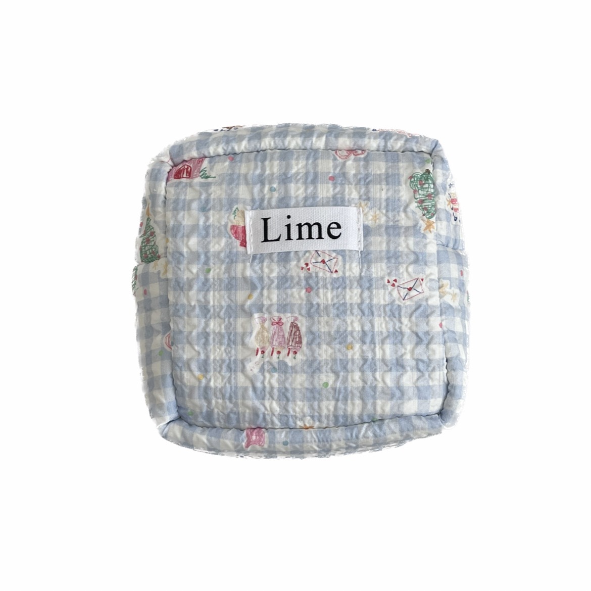 This cute and refreshing lime foam storage bag is portable and adorable for women. It has a large capacity and a high level of appearance. It is a lipstick storage bag for women Item Picture