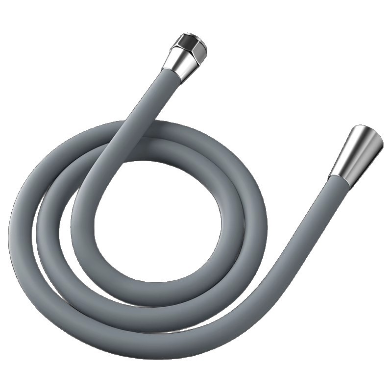 Pressurized silicone shower hose, universal bathroom bath pipe, shower water pipe, shower heater and water heater accessories Item Picture