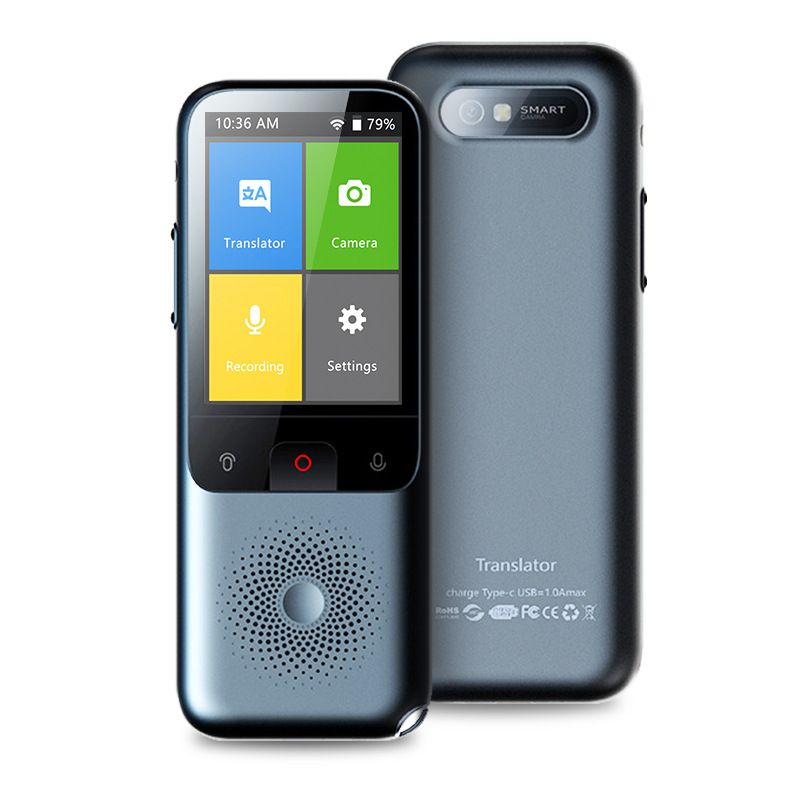 【 Hot Spot from Peers 】T11 Smart AI Translation Device Cross-border Offline Photo Translation Headset Artificial Intelligence Simultaneous Interpretation Item Picture
