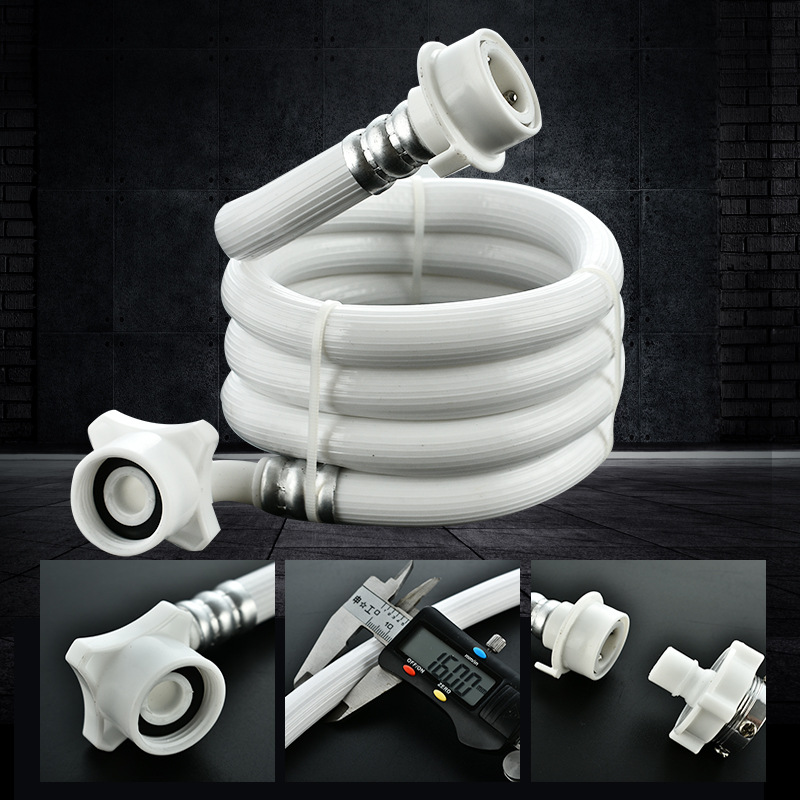 Factory direct sales of cross-border all-season PVC material household fully automatic washing machine water inlet hose details Picture