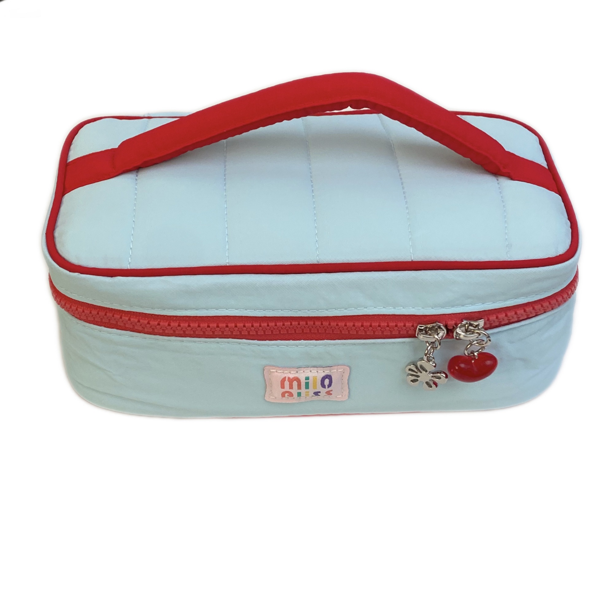 Macaron-colored fresh and light makeup bag 2025 new style hand-held large-capacity portable storage bag for women's makeup storage bag Item Picture
