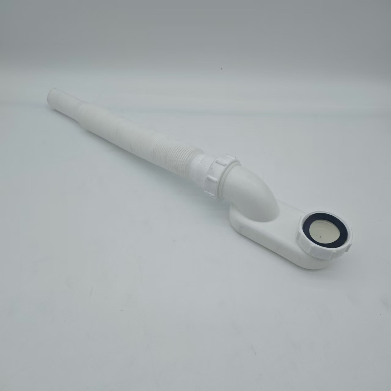 Factory direct sales of telescopic plastic pipe bathtubs, water-storing anti-odor drain, water-storing anti-odor bathtub drain full figure