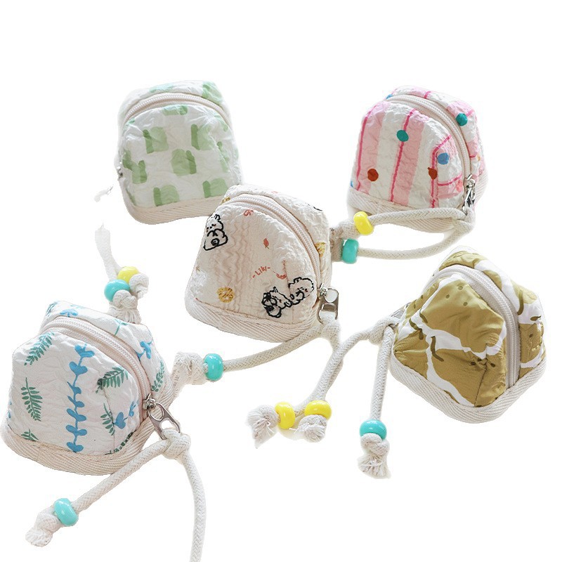 Mini and cute earphone case, Apple earphone storage bag, portable flip cover soft shell Bluetooth earphone case Item Picture