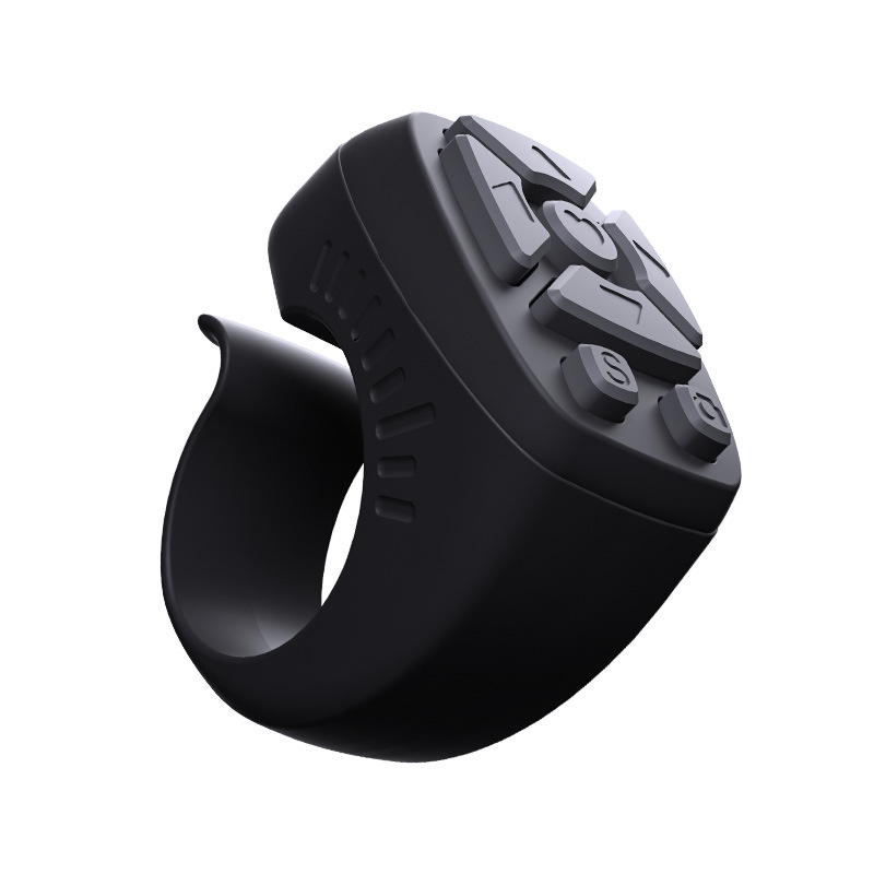 Multi-functional Douyin Bluetooth remote control, 7-key ring, wireless selfie, Kuaishou short video, like, page-turning and photo-taking device Item Picture