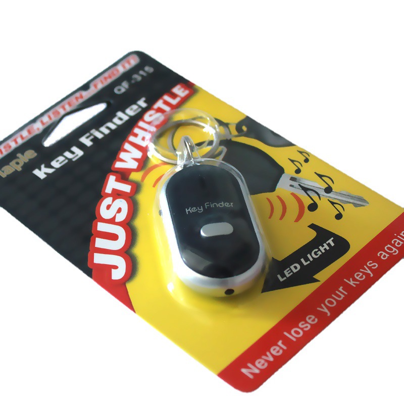 Cross-border anti-loss device whistle voice-controlled intelligent positioning pet wireless search lost item KEY FINDER full figure
