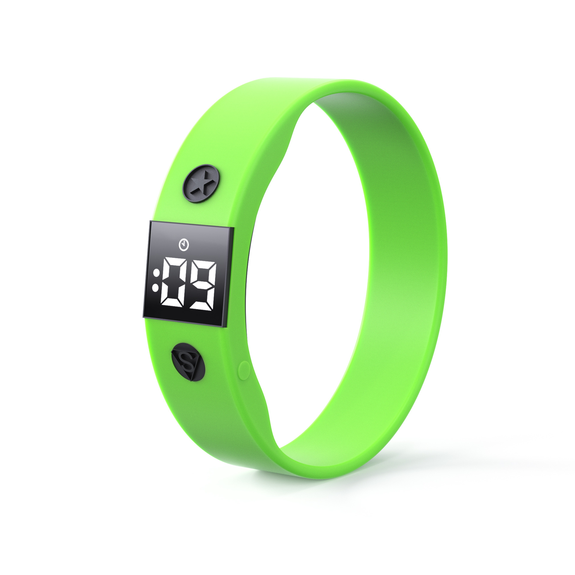 Cycle Countdown stopwatch wristband 2025 LED watch Student alarm clock wristband Silicone wristband details Picture