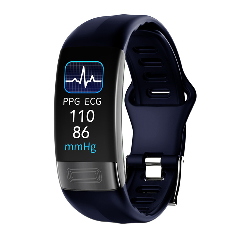 Cross-border P11PLUS smart bracelet, electrocardiogram, body temperature, heart rate, blood oxygen, exercise step count, smart sports watch distribution full figure