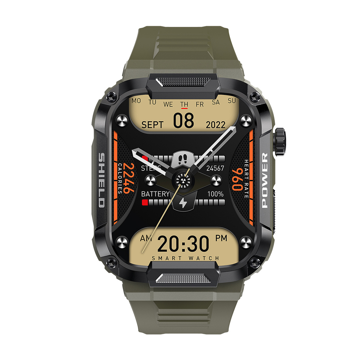 The new smart three-proof watch MK66 features dual-mode communication, Bluetooth, outdoor water resistance and multi-functional functionality, making it a cross-border bestseller Application Scenario