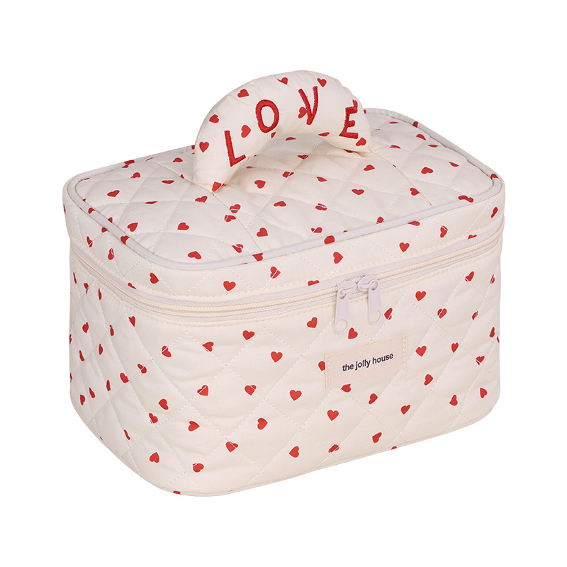 New Sweetheart makeup bag, large-capacity, multi-functional, high-end travel toiletry bag, cosmetics storage bag Item Picture