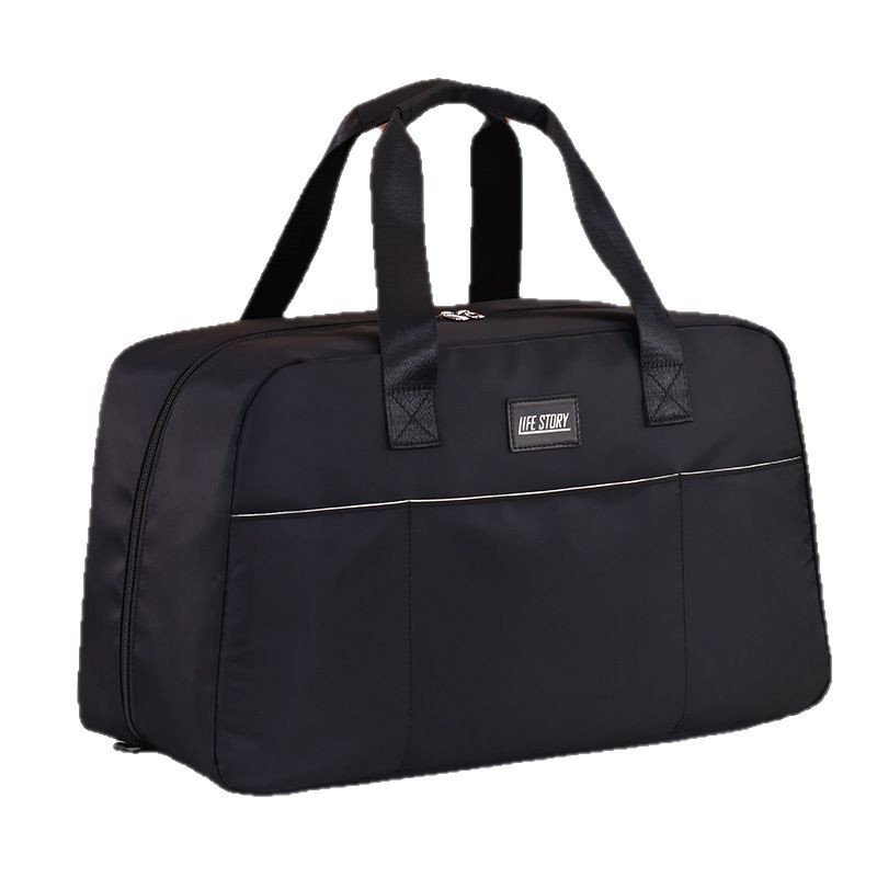Cross-border Amazon travel bag, men's large-capacity lightweight hand-held fitness bag, training, business trip and short-distance luggage bag Item Picture