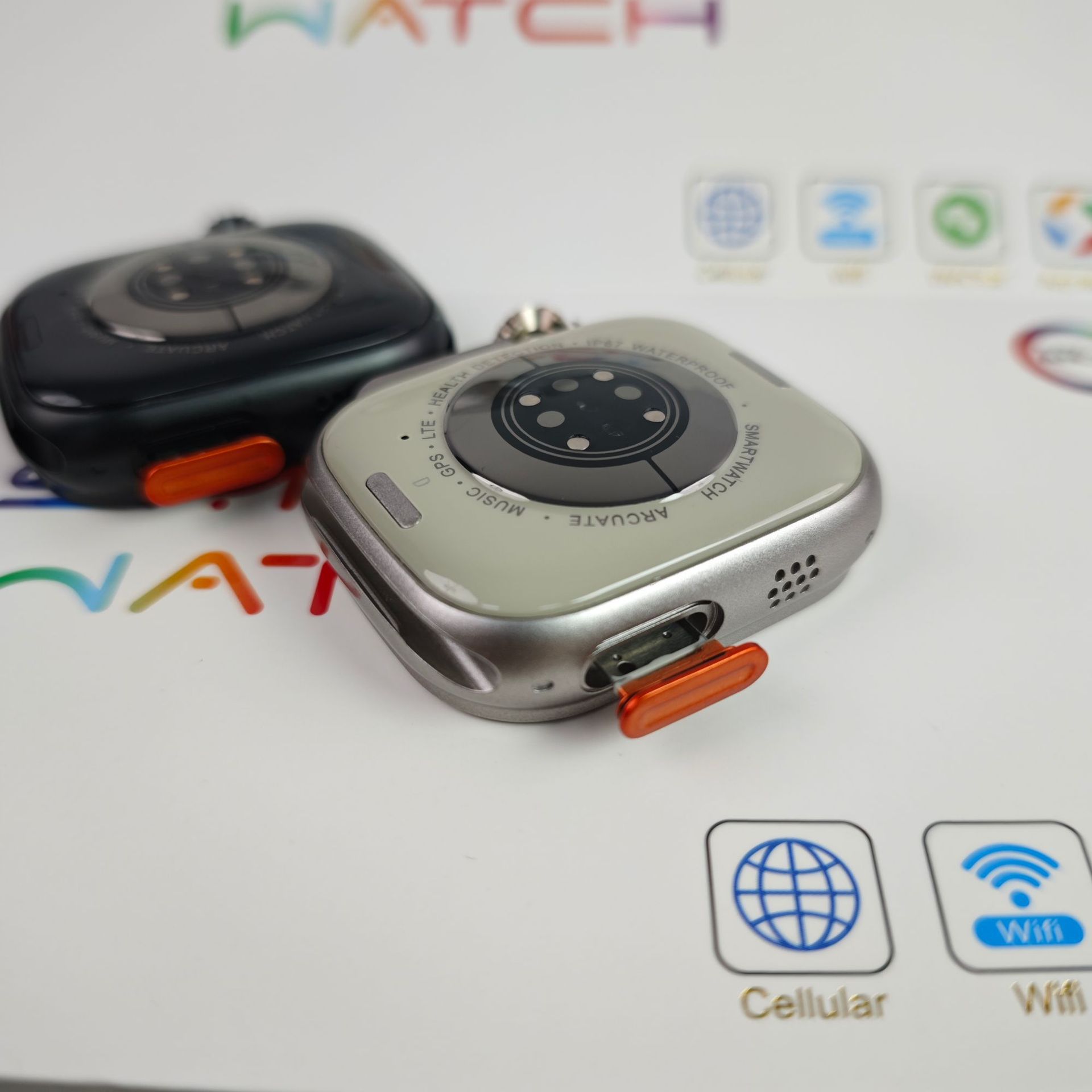 XH025 Huaqiangbei s9ultra Standalone card-inserting smartwatch, Douyin positioning, pull-out camera smartwatch details Picture