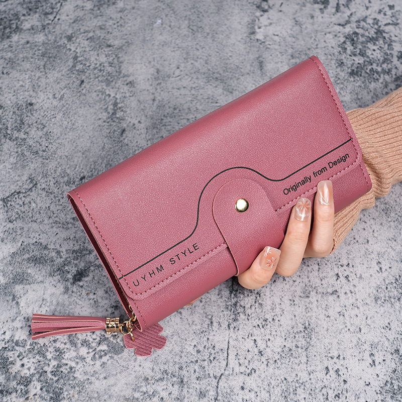 Ins-style wallet for women, long style, 30% off, student version, high appearance level, durable, large capacity, mobile phone case integrated full figure