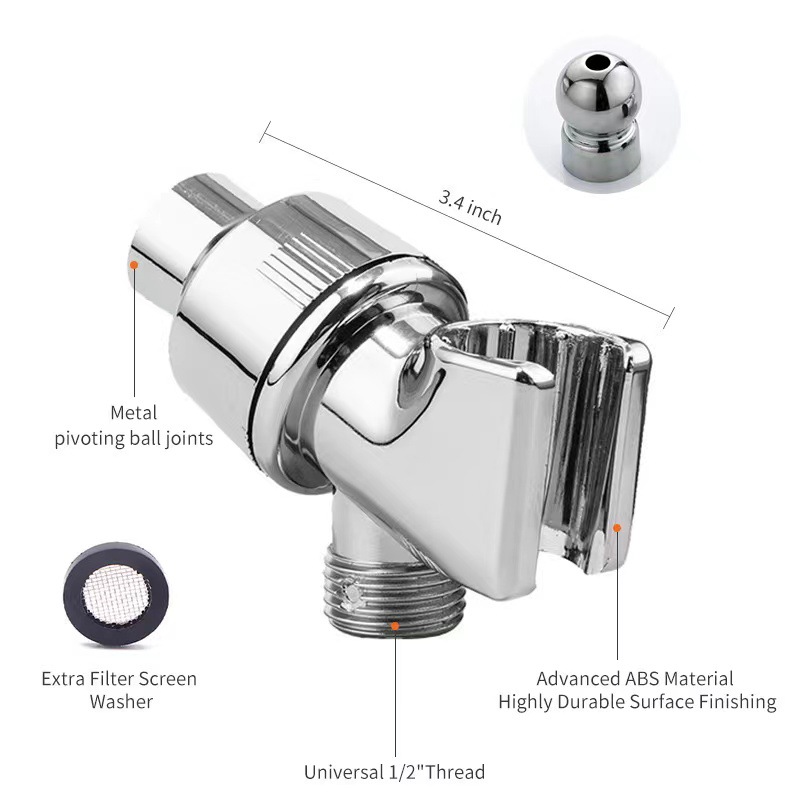 A set of 5 types of mineral stone filter nozzles for cross-border American style visual filtration and pressurization handheld shower heads Application Scenario