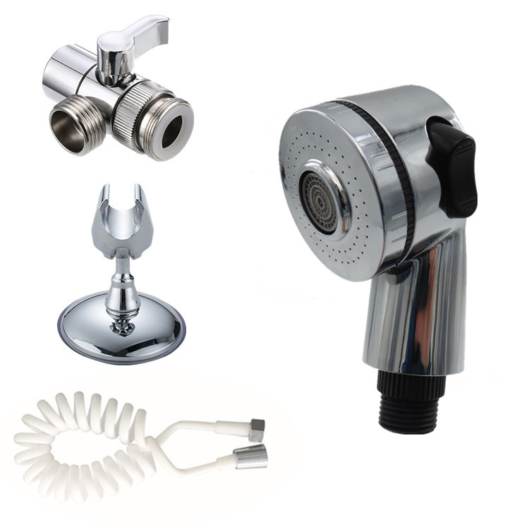 Bathroom faucet receiver, shower head, shower head, bath set, pressure-increasing water-saving shower head, shower and shampoo set Item Picture