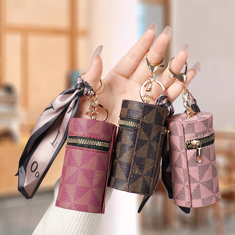 European and American classic coin purse 2024 new compact bag, pendant, earphone bag opening, red envelope, mini keychain bag full figure
