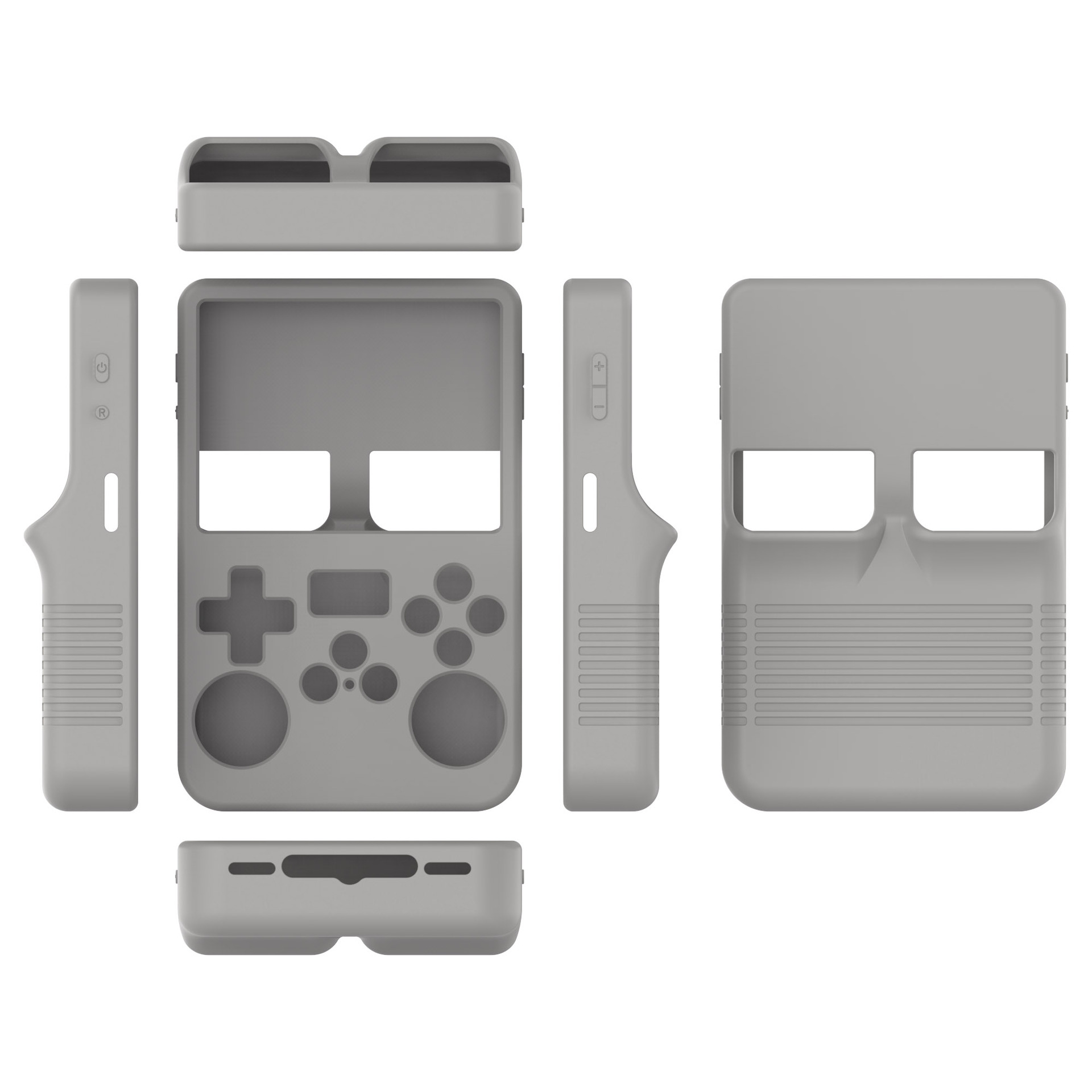 Xinyuan Shuntong is suitable for R36Max handheld console storage case and R36S silicone case for open-source arcade game consoles Specification drawing