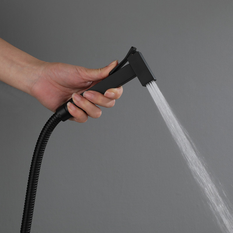 Handheld portable bidet, toilet, sprayer set, pressurized bidet, faucet, cold and hot water, Schafft details Picture