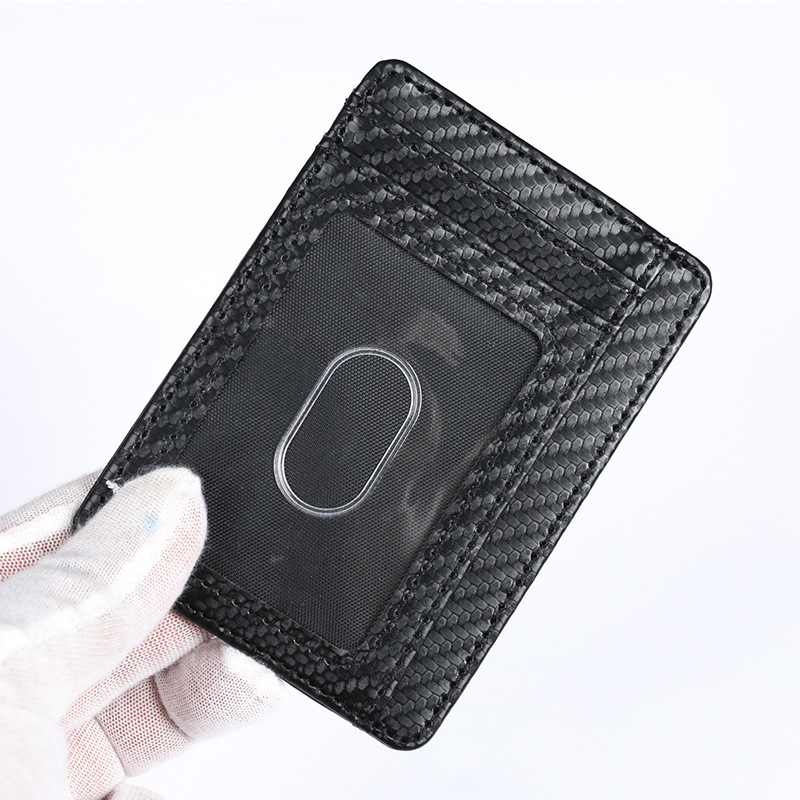 Factory wholesale RFID anti-demagnetization bank card holder protection case, new cross-border men's and women's universal multi-card position PU card case Item Picture