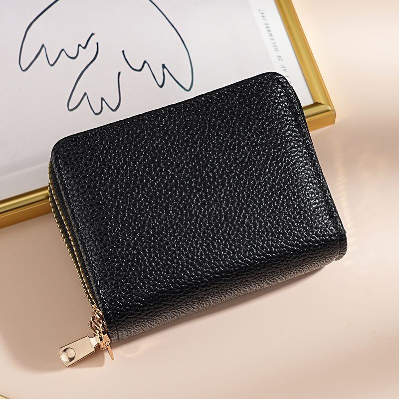 Cross-border card case for women, short, men, double zipper wallet, ID card case for women, large-capacity cross-border wallet Application Scenario