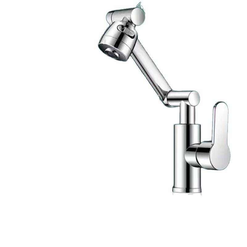 【 Free Shipping 】 Maneki Neko universal rotating mechanical Arm Faucet for kitchen and bathroom, multi-angle rotating pressure increase and splash prevention Item Picture