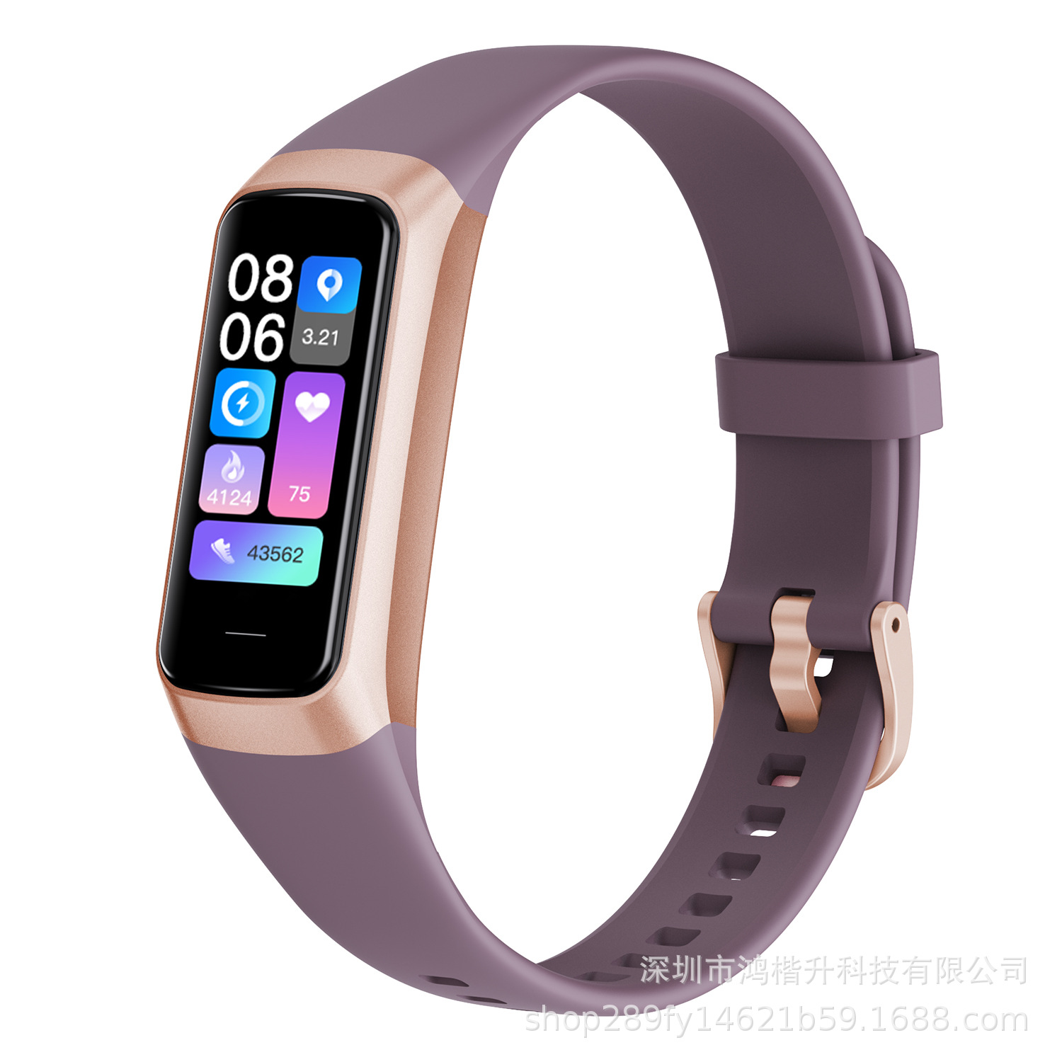 C60 Smart Bracelet, 1.1-inch AMOLED step count, heart rate, sleep alarm, blood oxygen, body temperature, waterproof sports watch Application Scenario