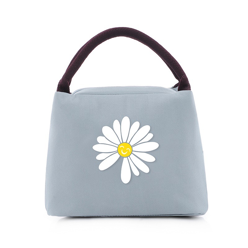 Cross-border Little Daisy student lunch box bag, Cartoon aluminum foil insulated bag, picnic bag, Children's lunch box bag, ice pack Item Picture