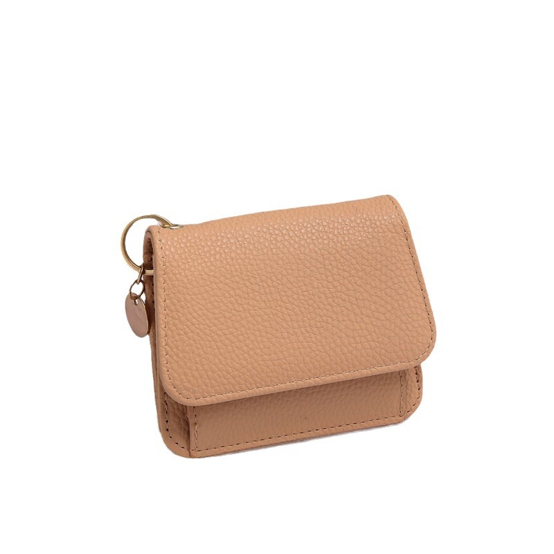Mini coin purse for women, high-end, solid color, versatile, cross-border trade small wallet, lightweight polyester, source factory Item Picture