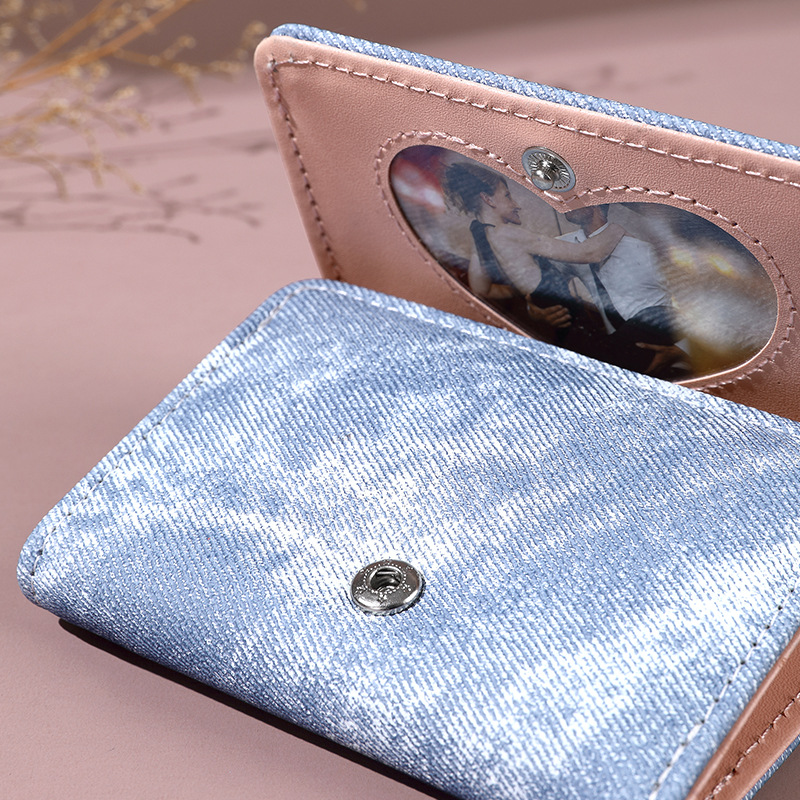 New Japanese and Korean casual school-style women's wallet, anti-magnetic, lightweight and portable, 30% off wallet, printed cartoon wallet Specification drawing