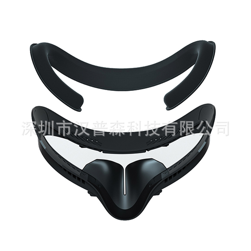 Suitable for Oculus quest2 eye mask breathable face VR replacement light blocking soft protective cover accessory stand Item Picture
