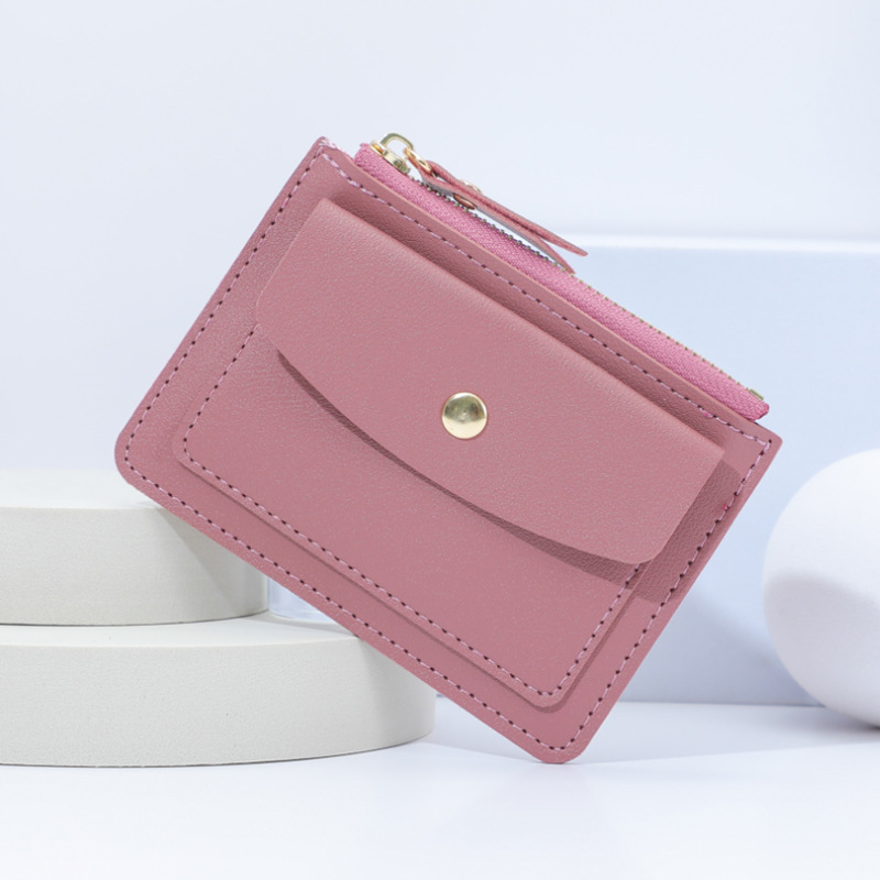 New style card bag coin purse with zipper slot, women's ins candy color, crocodile pattern, fresh and clean, wholesale logo Application Scenario