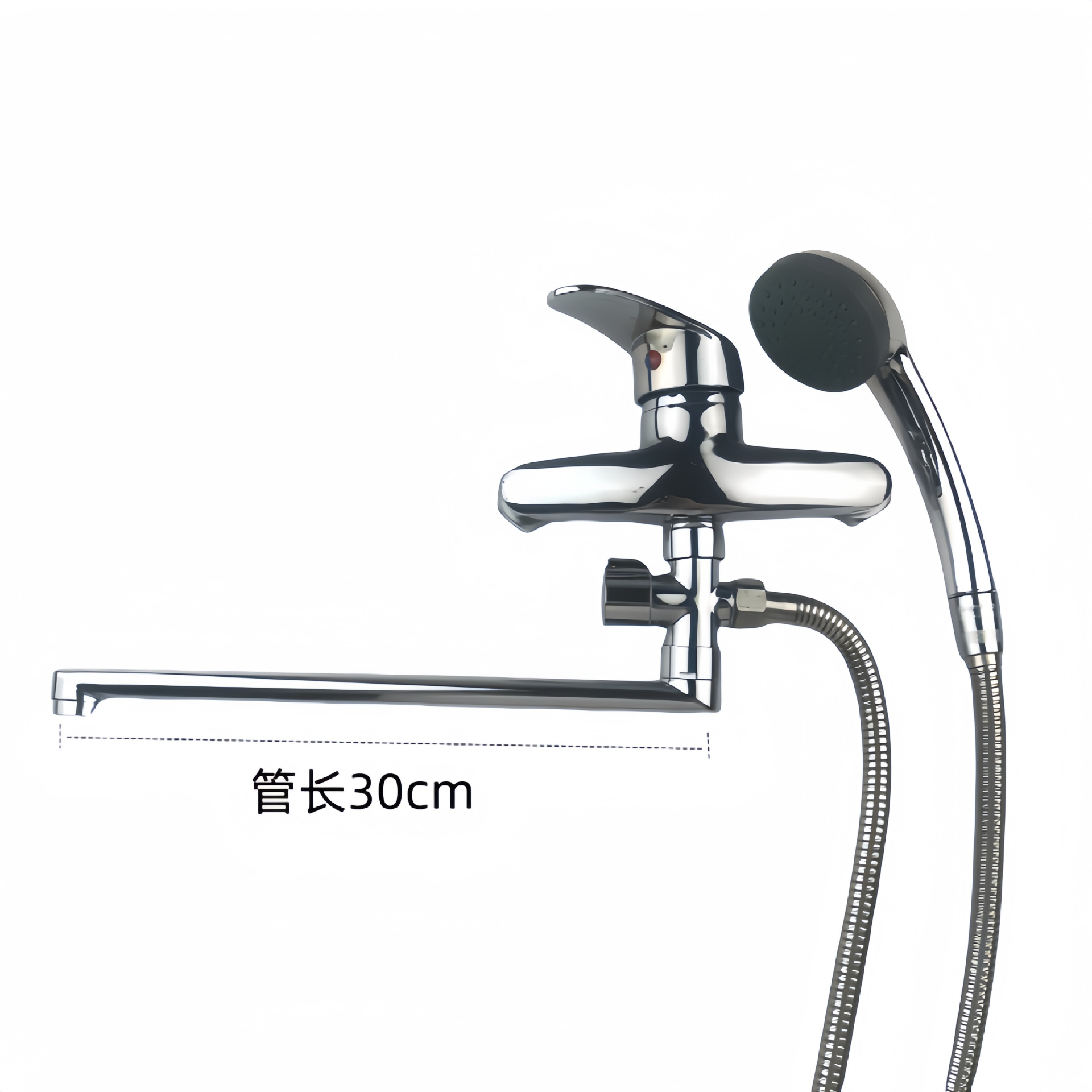 Foreign Trade Sanlian Russian Central Asia bathtub set Faucet extension pipe Rotatable shower set Faucet details Picture